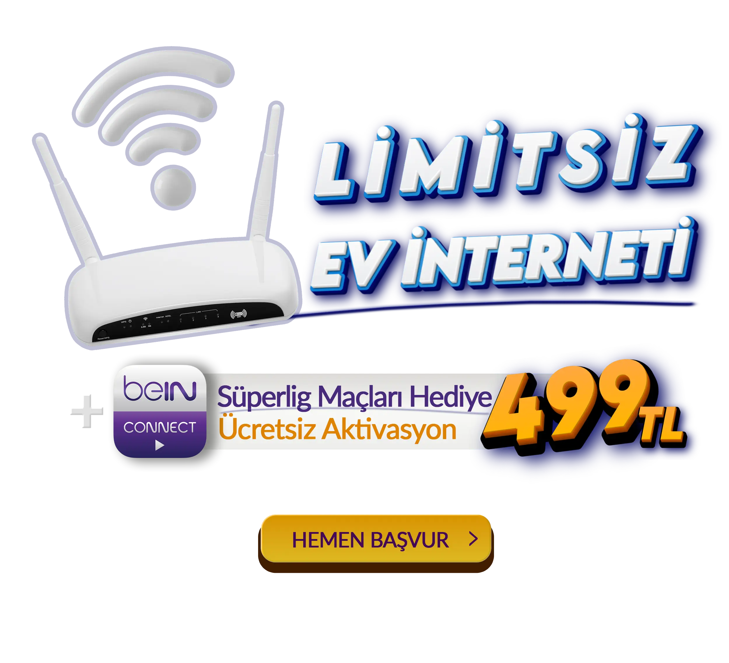 Evde Internet Tarifeleri TT internet